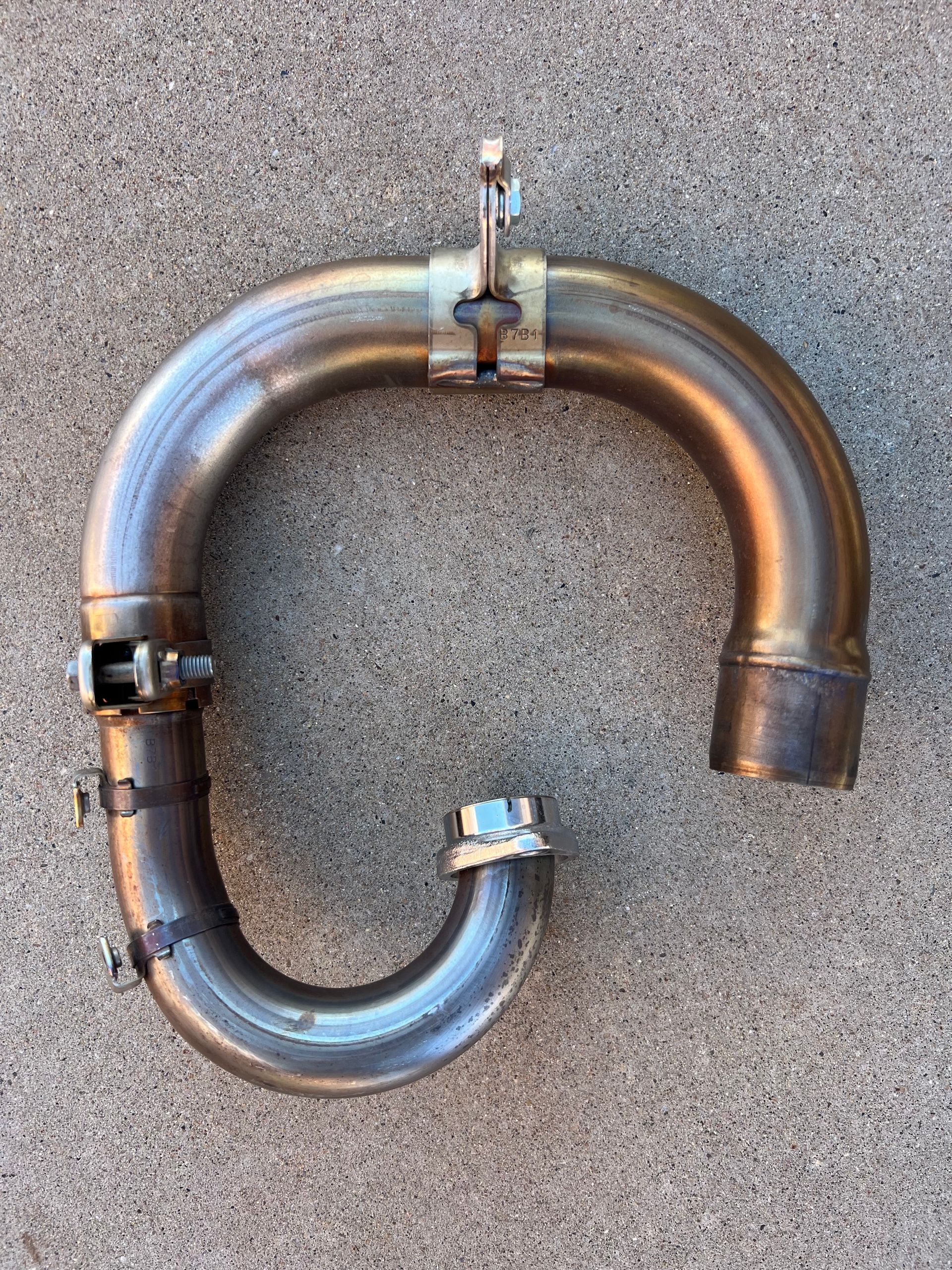 Yamaha OEM YZ250F Header 2019 - 2023 YZ250F