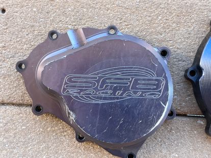MAKE OFFER! SFB Racing Heavy Duty Clutch & Stator Covers