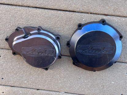 MAKE OFFER! SFB Racing Heavy Duty Clutch & Stator Covers