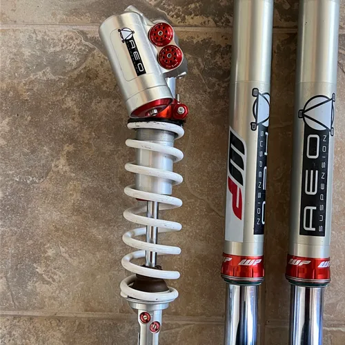 WP Cone Valve Front Forks And Trax Shock