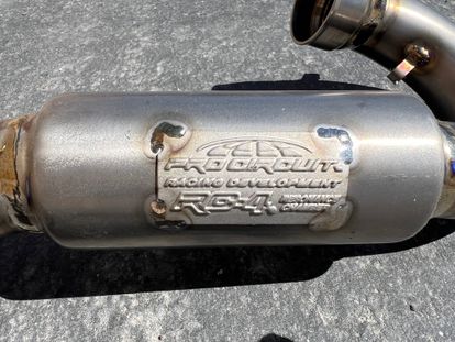 Brand New!  Titanium Pro Circuit RC4 Head Pipe