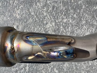 Brand New!  Titanium Pro Circuit RC4 Head Pipe
