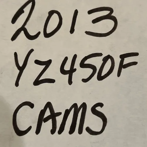 Make Offer!  Yamaha YZ450F Camshafts Cams