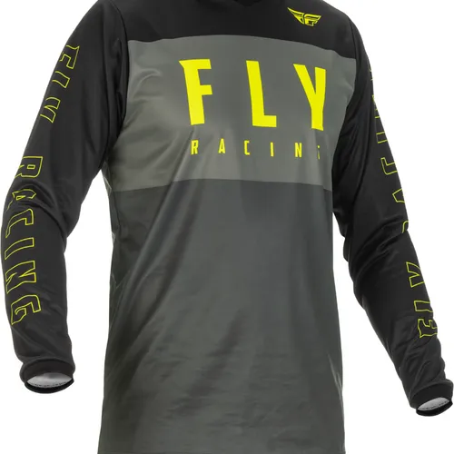 2022 Fly Racing F-16 Youth Gear Combo *NEW* Grey/Blk/Hi-Vis