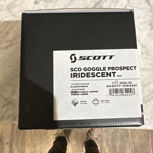 Scott Prospect Goggles Limited Edtion Iridescent