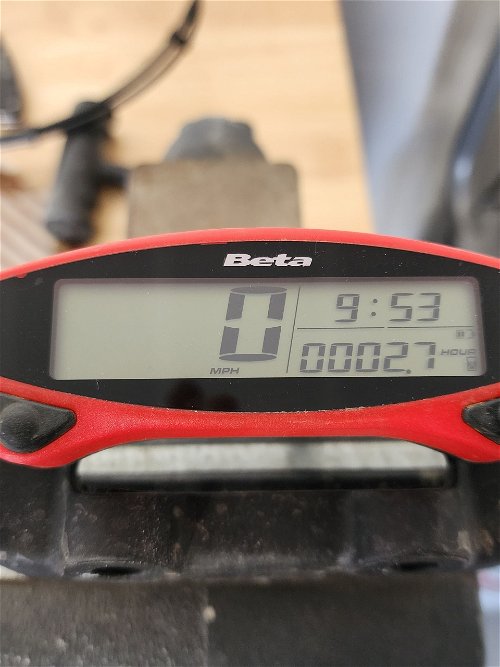 Beta 4-stroke Race Edition (2020) Speedometer