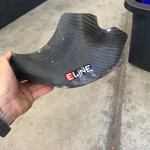 E-line carbon skid plate