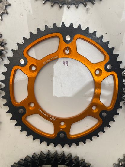 New KTM Supersprox 49 tooth