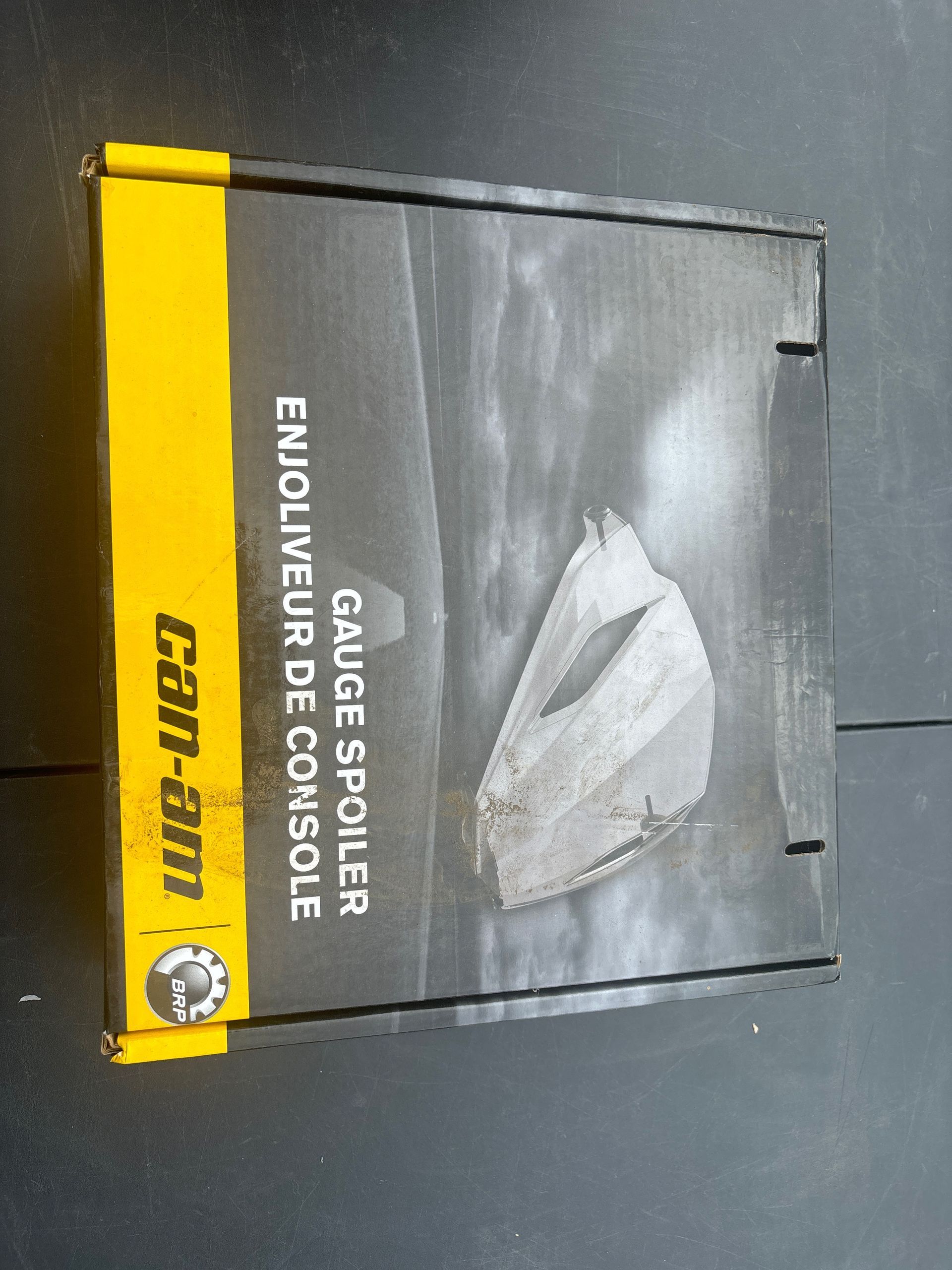 Can Am Gauge Spoiler Tinted 21900531 F3 Spyder Models 