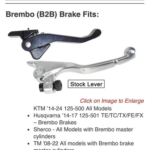 Midwest Mountain Engineering Clutch And Brake Lever