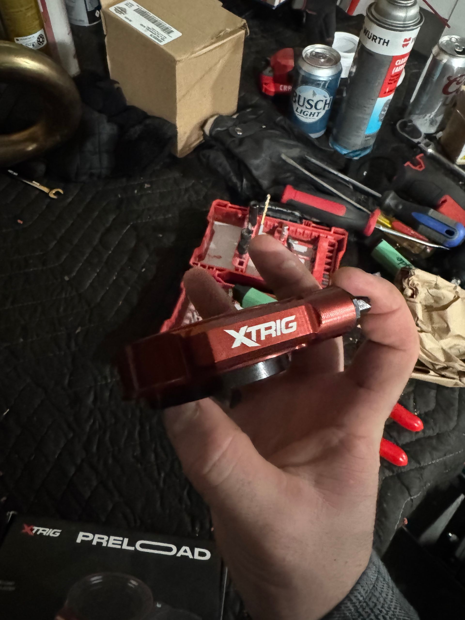 XTRIG Shock Preload Adjuster 24-26 KX450 KX450SR KX450X 25-26 KX250 KX250X 