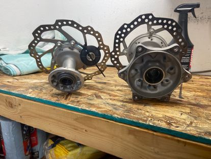 OEM Hubs Front And Rear 