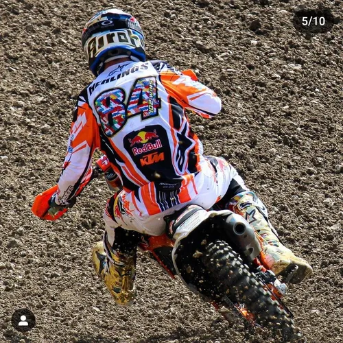 Jeffrey Herlings 102 Wins GP set Race Worn
