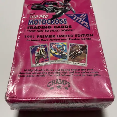 1991 Champs Hi-Flyers Motocross Trading Cards