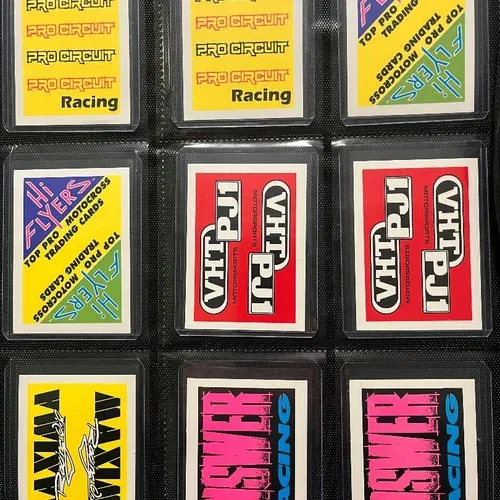 1991 Champs Hi-Flyers Motocross Trading Cards
