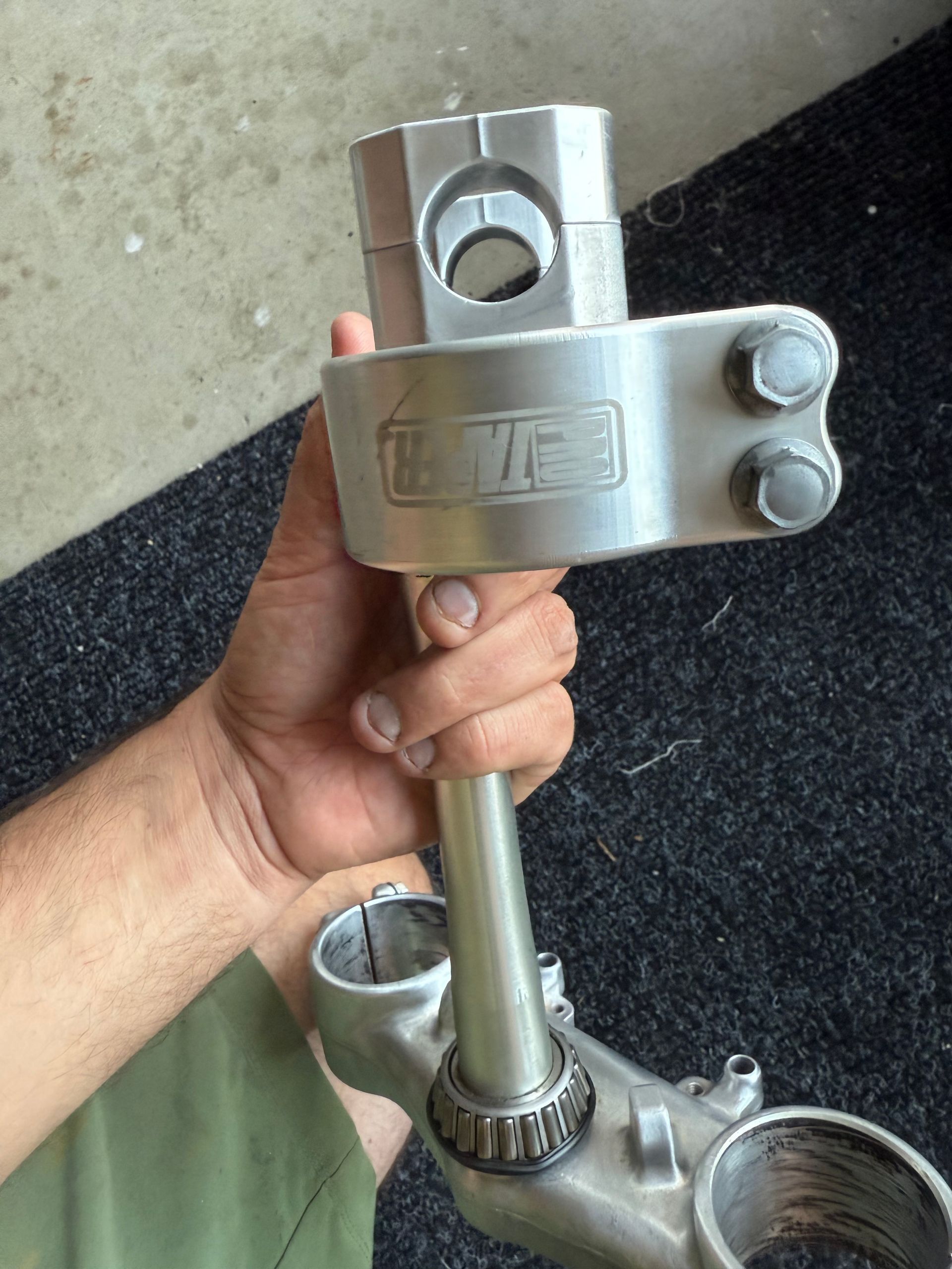 Kx Kawasaki Triple Clamp 