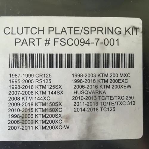 Hinson High Performance FSC Clutch Kit - FSC094-7-001