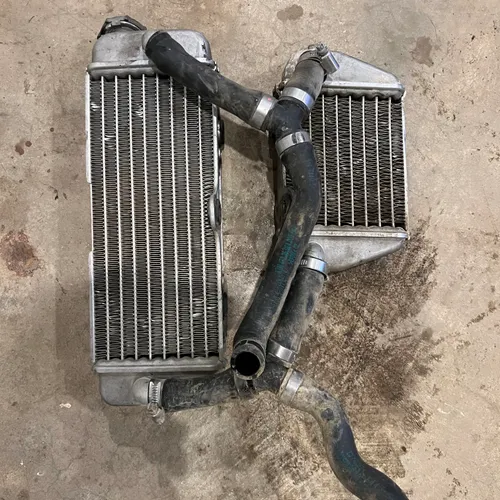04-08 Ktm 85 105 Sx radiators & hoses 