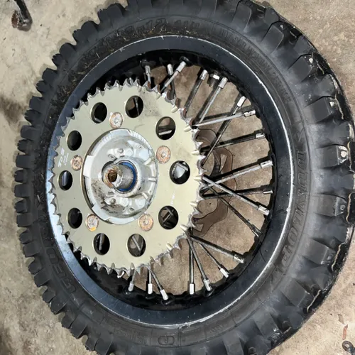09-14 Ktm 65 Sx Rear Wheel Assembly 
