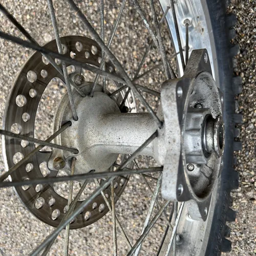 02-12 Crf250r Crf450r Rear Wheel Assembly 