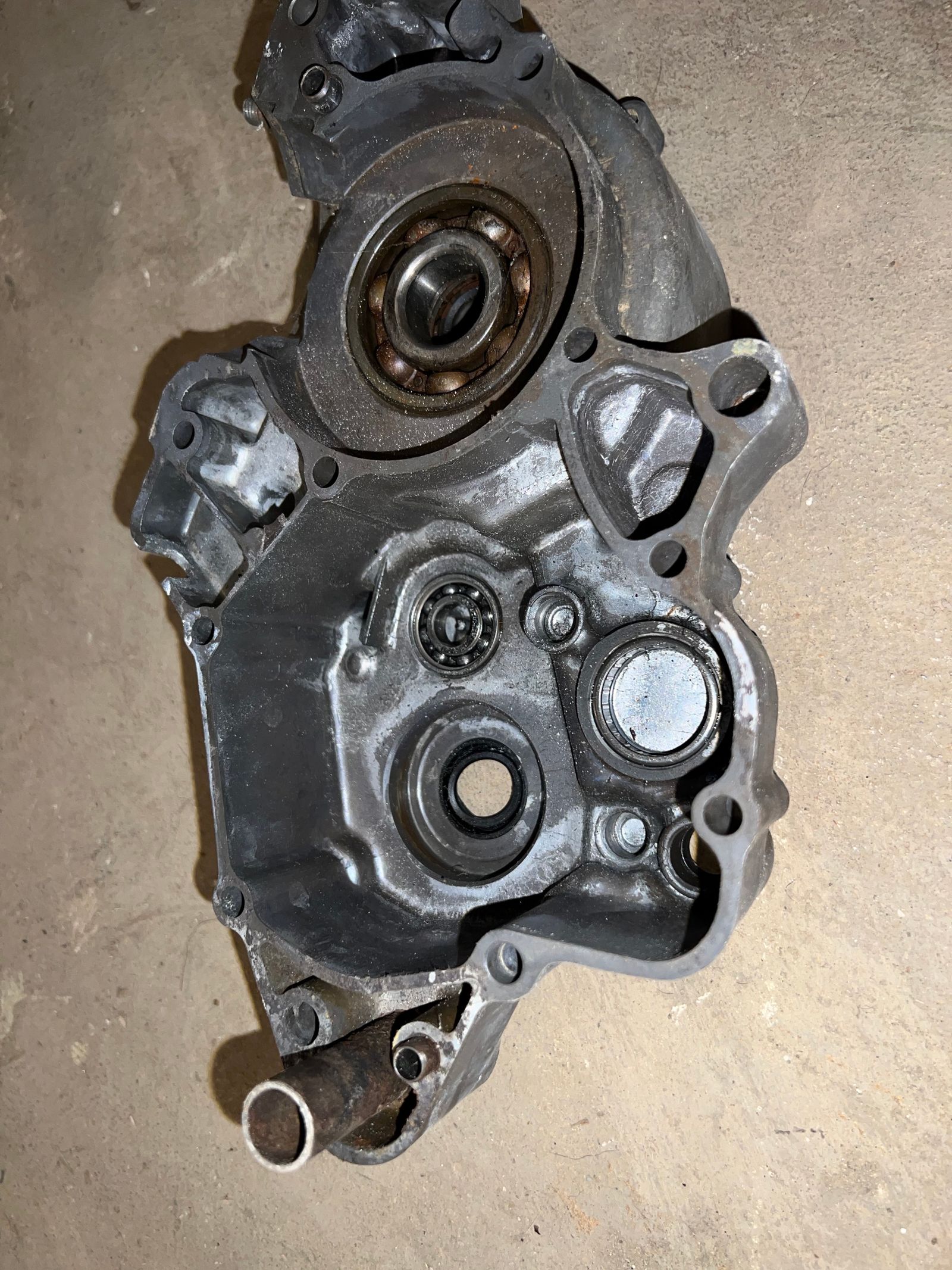 96-07 Cr80 Cr85 Left Stator Side Crankcase