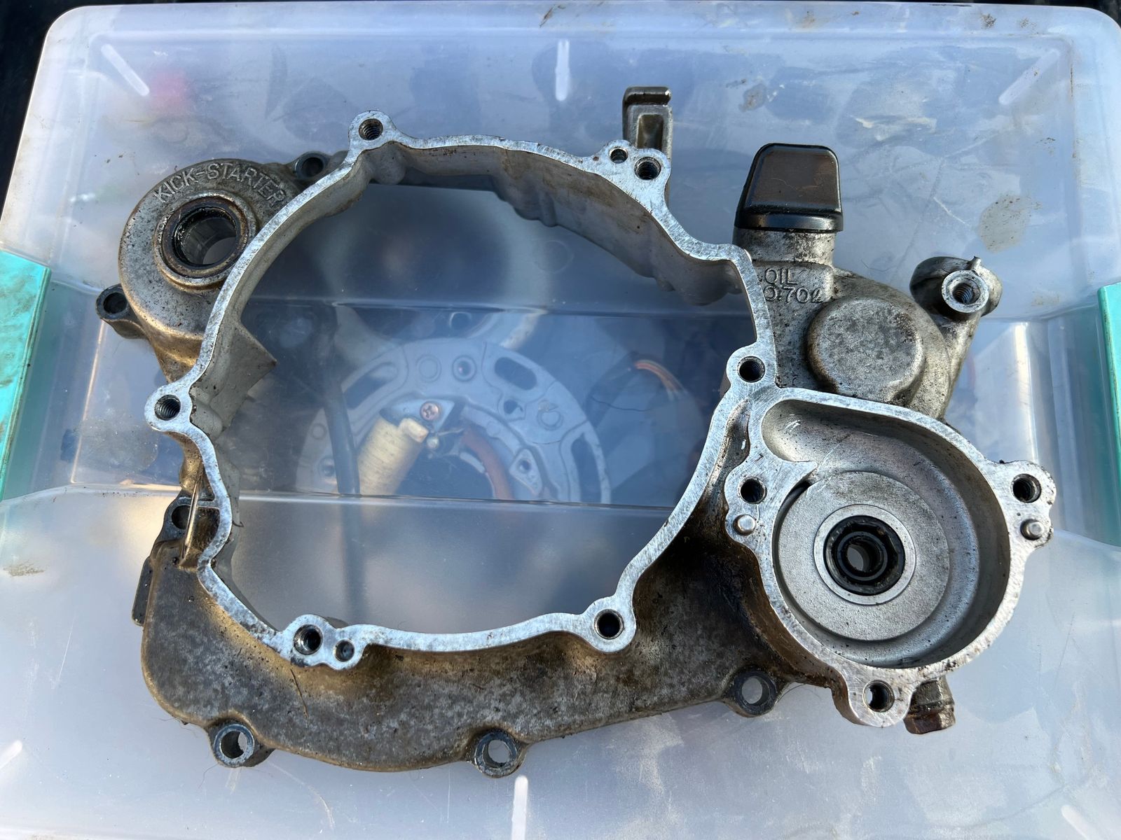 01-21 Kx85 Kx100 Inner Clutch Cover