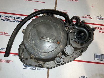 07-09 Ktm 450 Clutch Cover + Water Pump