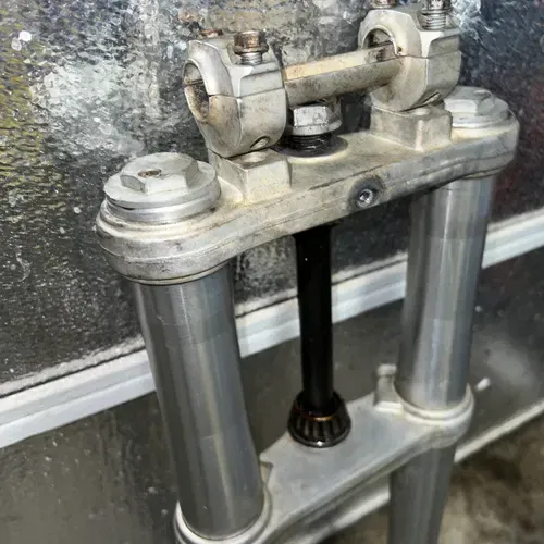 02-08 Ktm 65 Forks & Triple Clamps 