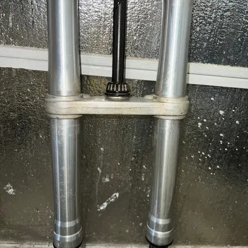 02-08 Ktm 65 Forks & Triple Clamps 