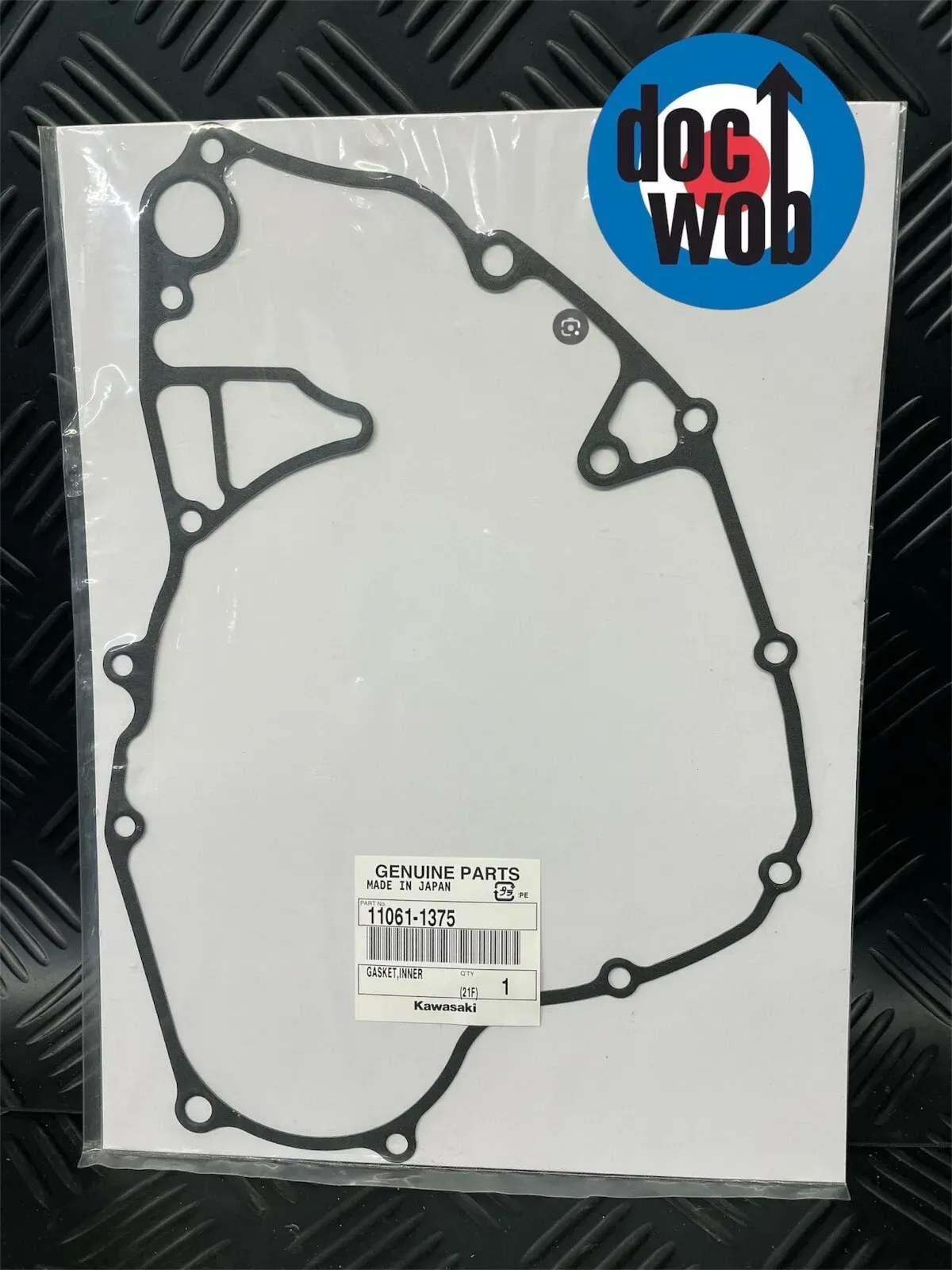 Kawasaki KXF 250 2021-2024  New genuine inner clutch cover gasket KX4127
