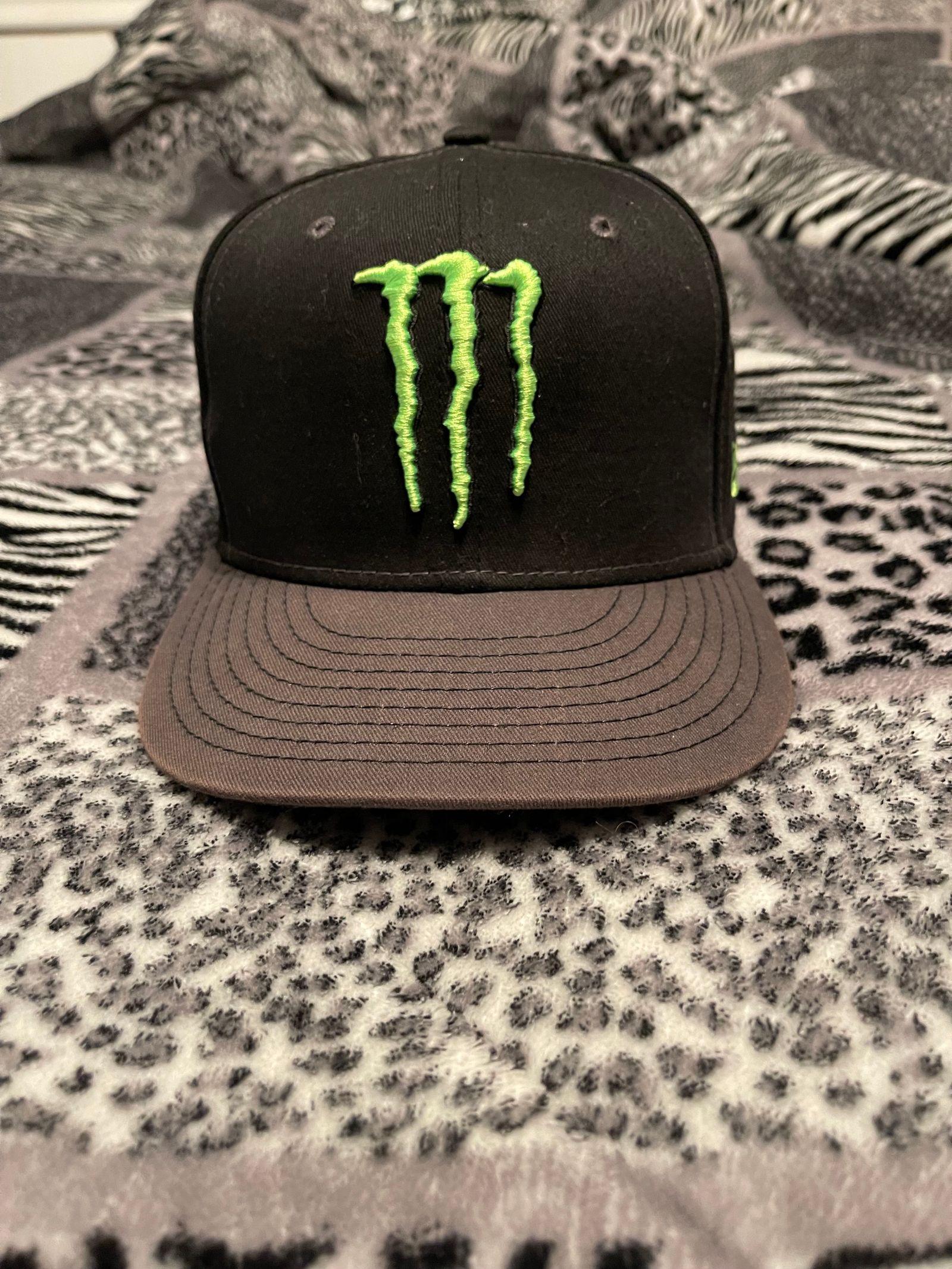 Athlete Only Monster Energy Snap Back Hat