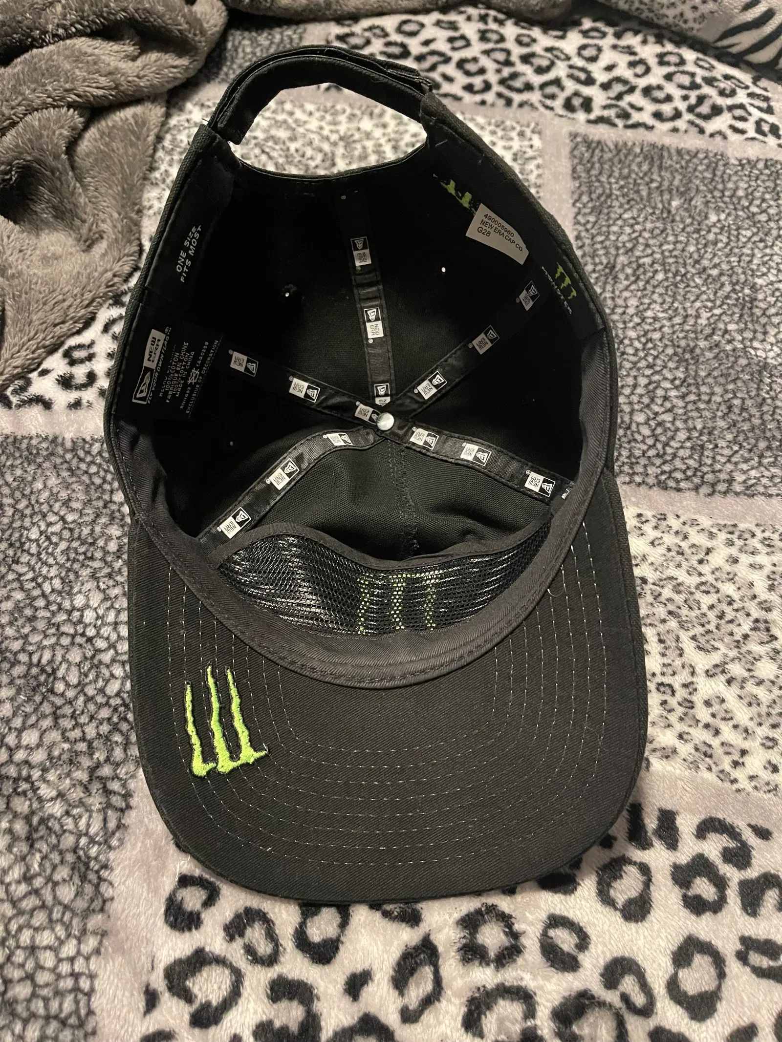 Monster energy sales athlete hat