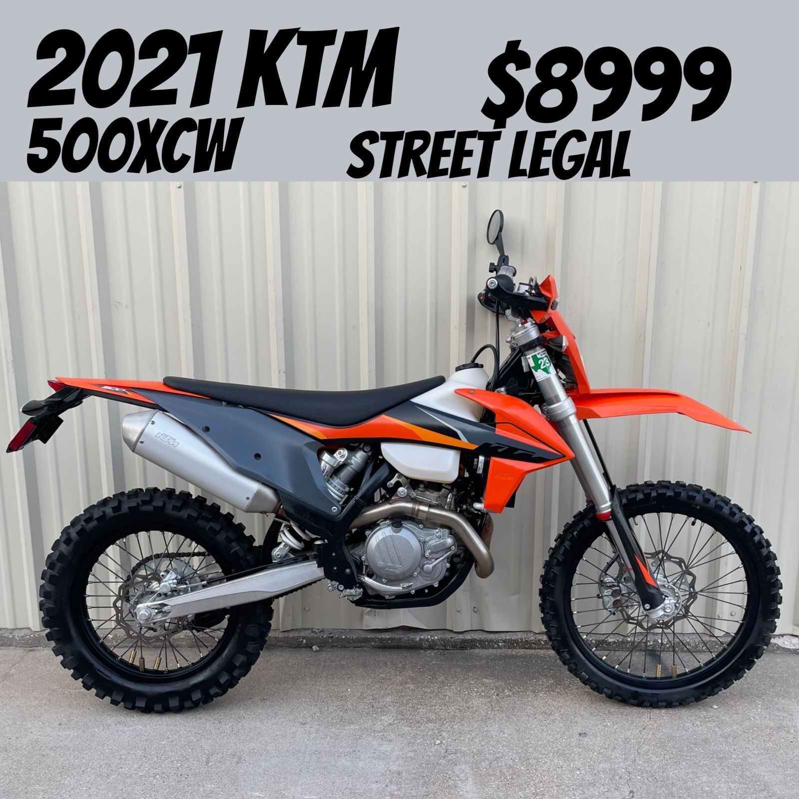 2021 KTM 500 XCF W