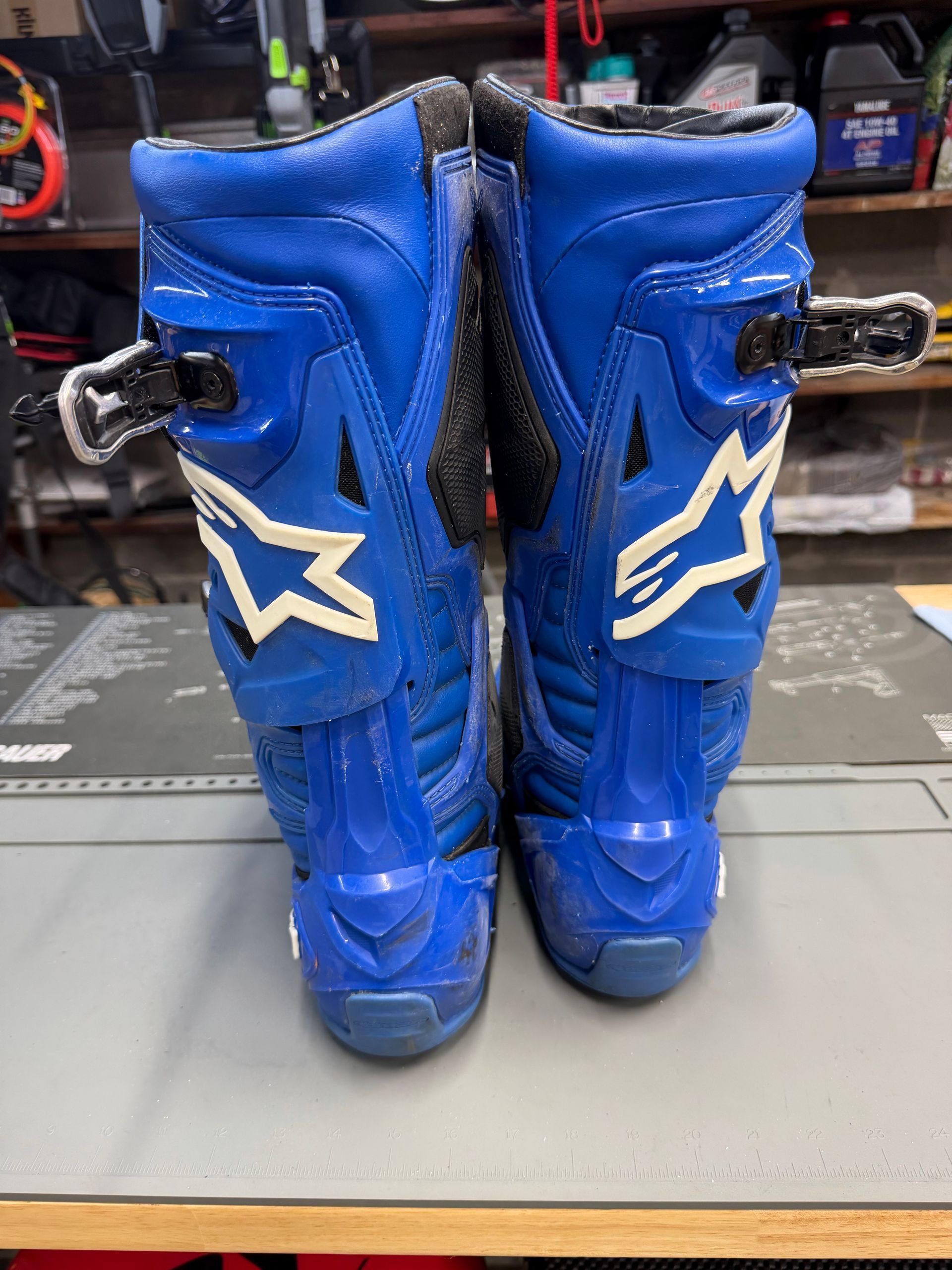 Alpinestars Tech 10 Boots Blue