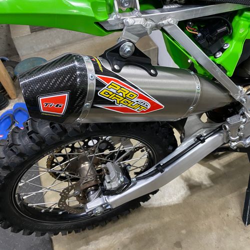 2021-2022 Kawasaki KX250F Pro Circuit Ti-6 Full Exhaust System