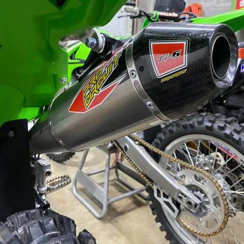 2021-2022 Kawasaki KX250F Pro Circuit Ti-6 Full Exhaust System