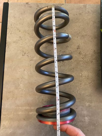 RCS Titanium 5.3NM/5.4 KG Shock Spring