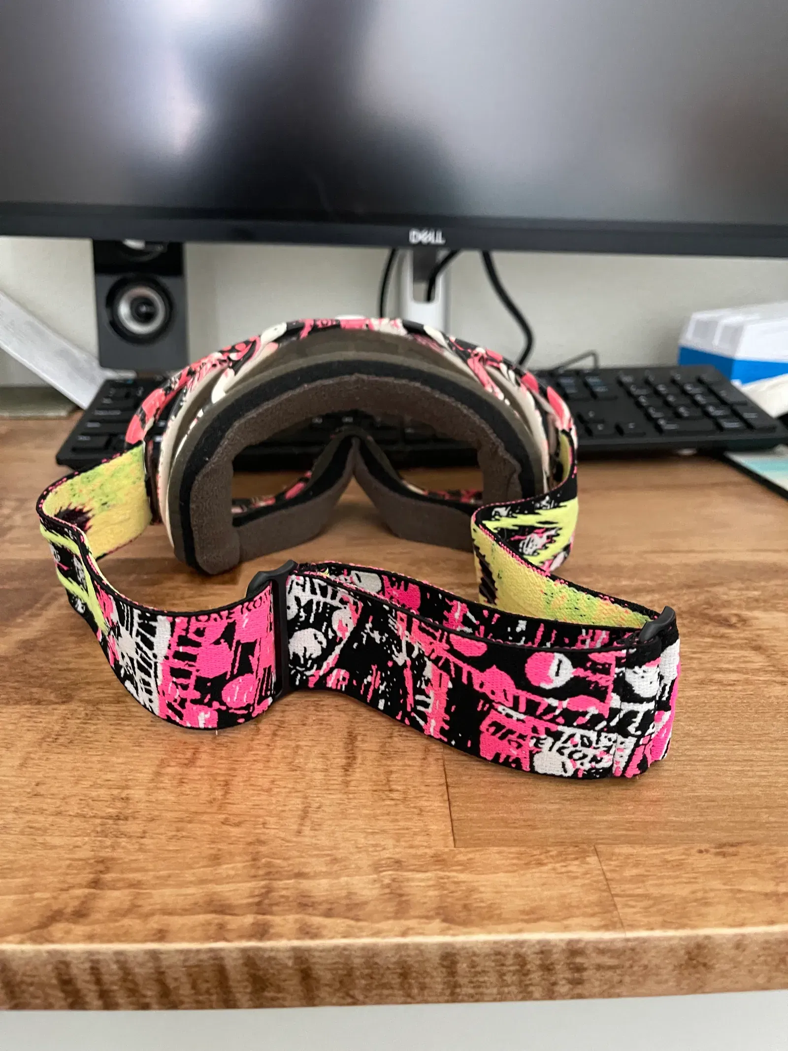 ピンク ミラーゴールド ゴーグル クローバーシグネチャーモデル Oakley Crowbar Pink/Flo Goggle Great Condition!