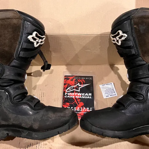 Youth Fox Comp 3 Racing Boots - Size 6