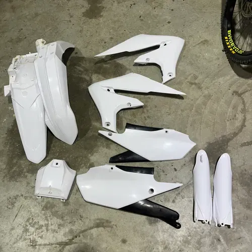 acerbis 2018-22 yz450f white plastics 