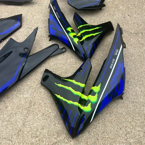 OEM MONSTER ENERGY YZ250F FULL BIKE PLASTIC KIT