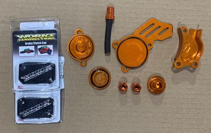 KTM Bling Kit - Black & Orange