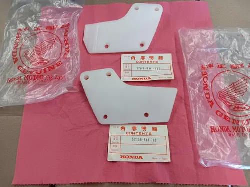 NOS Honda Chain Guide SET 82 CR250 Elsinore CR480 52156-KA4-700 52146-KA4-700