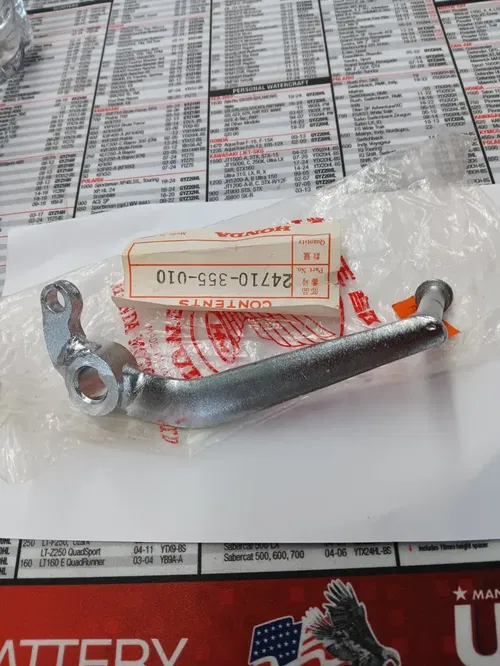 NOS Honda TL125 K0 K2 1976 TL125 S Trials Gear Shift Lever Pedal  24710-355-010