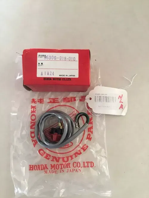 Nos Honda Atc 90 Stop Switch Assembly 35300-918-010