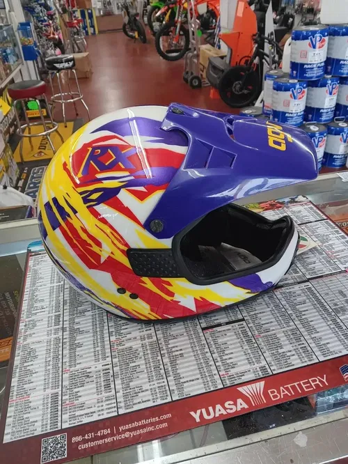 NOS Vintage 1994 AGV RX Motocross ATV Off Road Helmet Snell 62 cm Made In Italy