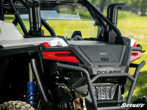 SUPER ATV Polaris RZR Turbo R Trunk Bed Enclosure COVER 2022-2024 TURBO R & R 4