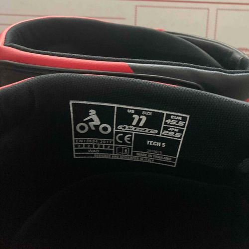 Alpinestars Tech 5 Boots - Size 11
