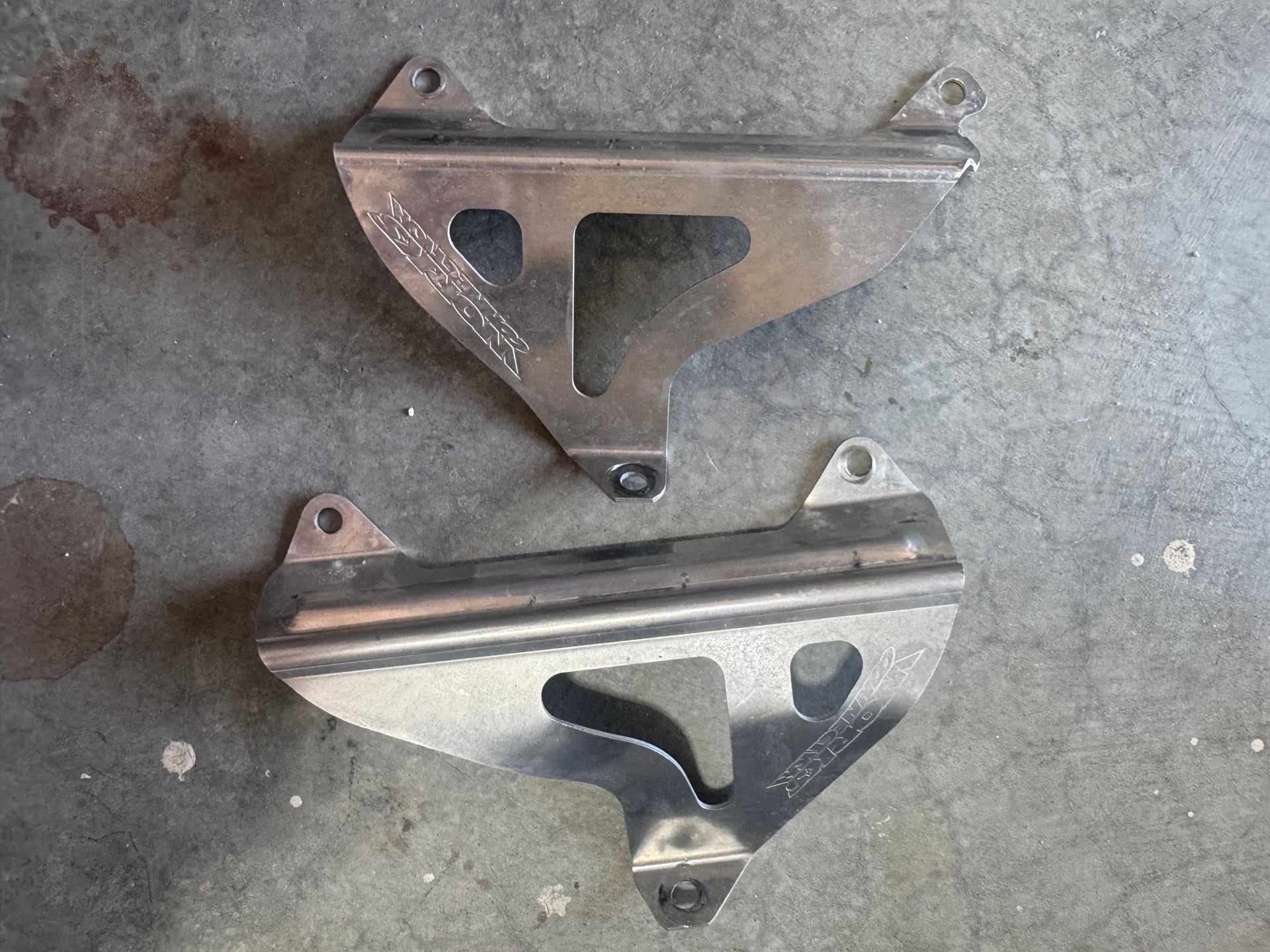 Works Connection Radiator Braces (yz125)