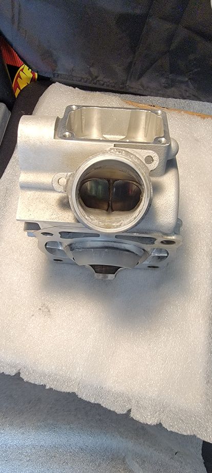 YZ125 Cylinder Needs Replated 